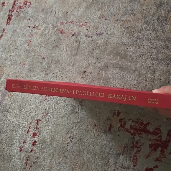 Karajan MASCAGNI Cavalleria Rusticana LEONCAVALLO I Pagliacci - DGG 3LP 1966 - Picture 2 of 12